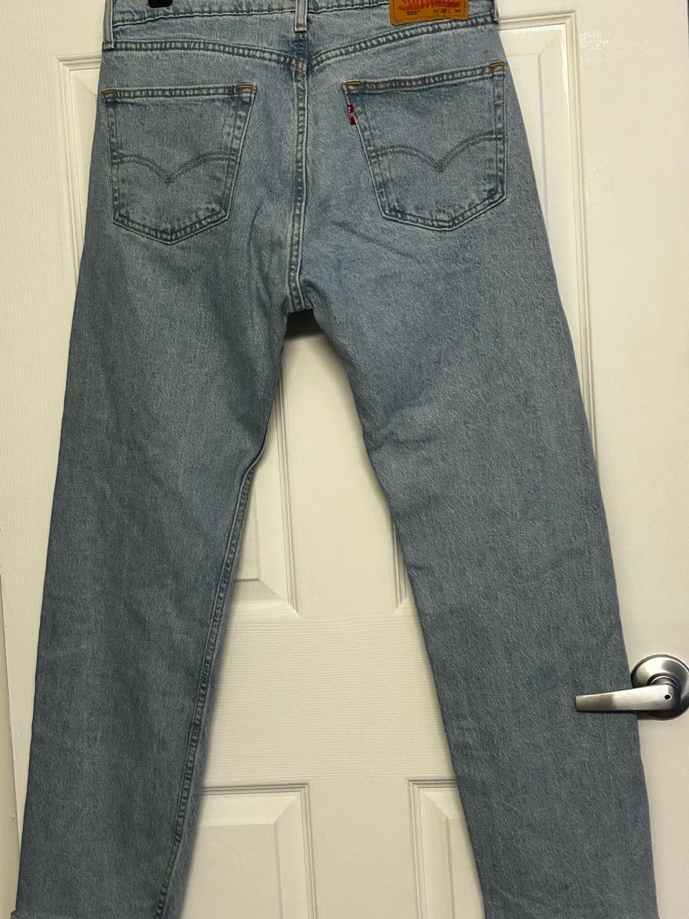 Men's Levi Light Blue Straight-Leg Jeans
